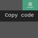 ChatGPT: Copy Code Without Scrolling